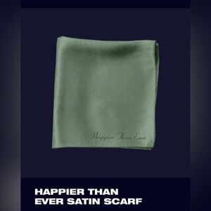 BILLIE EILISH Happier Than Ever Satin Scarf